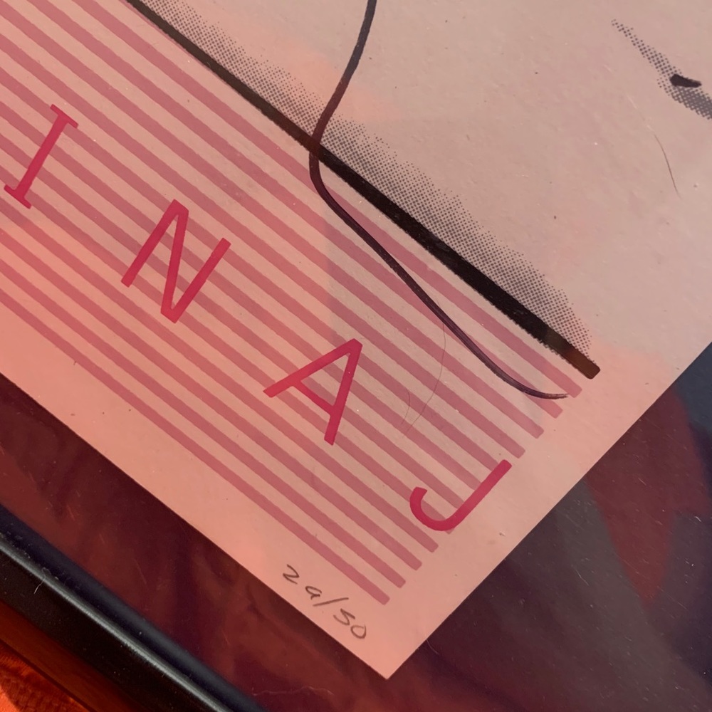 Signed! Nicki Minaj My PINK Friday TourVIP 29/50.